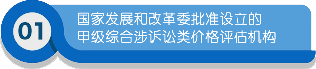 國(guó)家發(fā)展和改革委批準(zhǔn)設(shè)立的甲級(jí)綜合涉訴訟類價(jià)格評(píng)估機(jī)構(gòu)